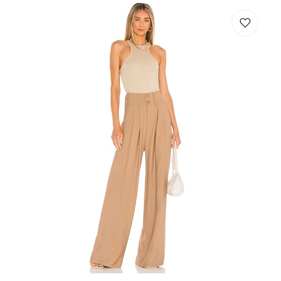 Nonchalant Pants - New Nonchalant Womens Paige pant in camel • XS